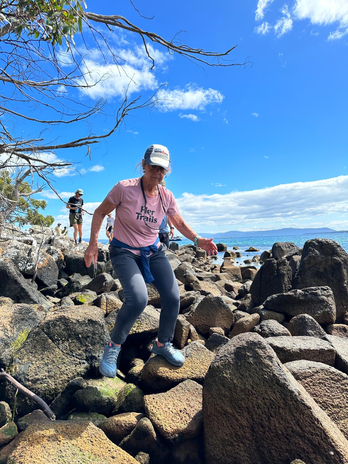 Her Trails x Lululemon Pink Technical Top (UVP)