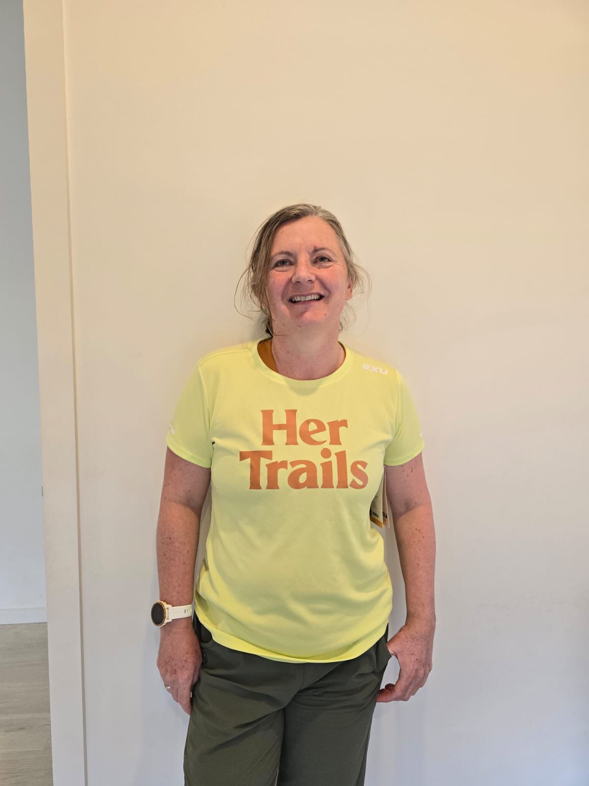 2XU Velocity Yellow Tee