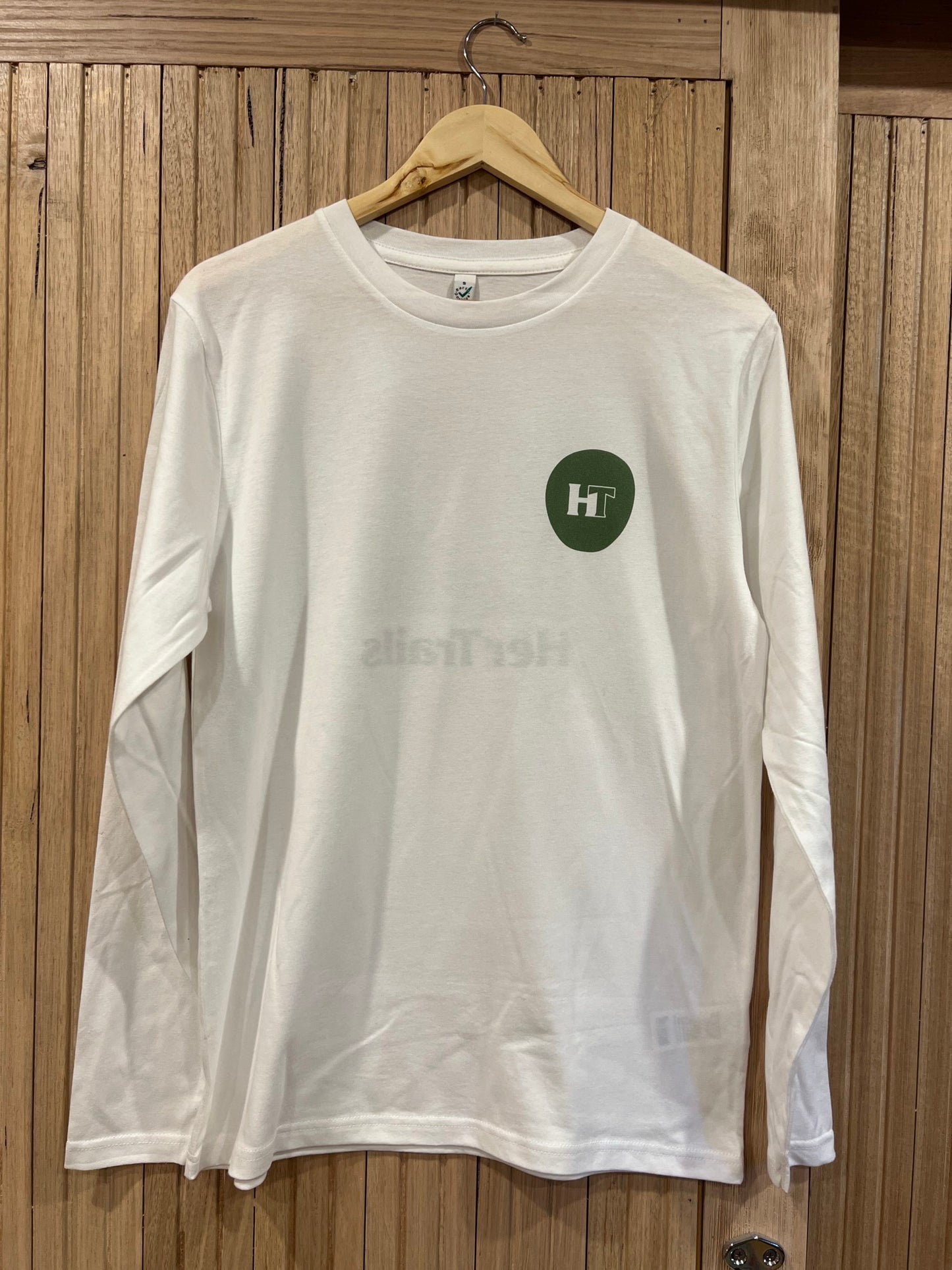 Her Trails Long Sleeve top - Unisex (white)