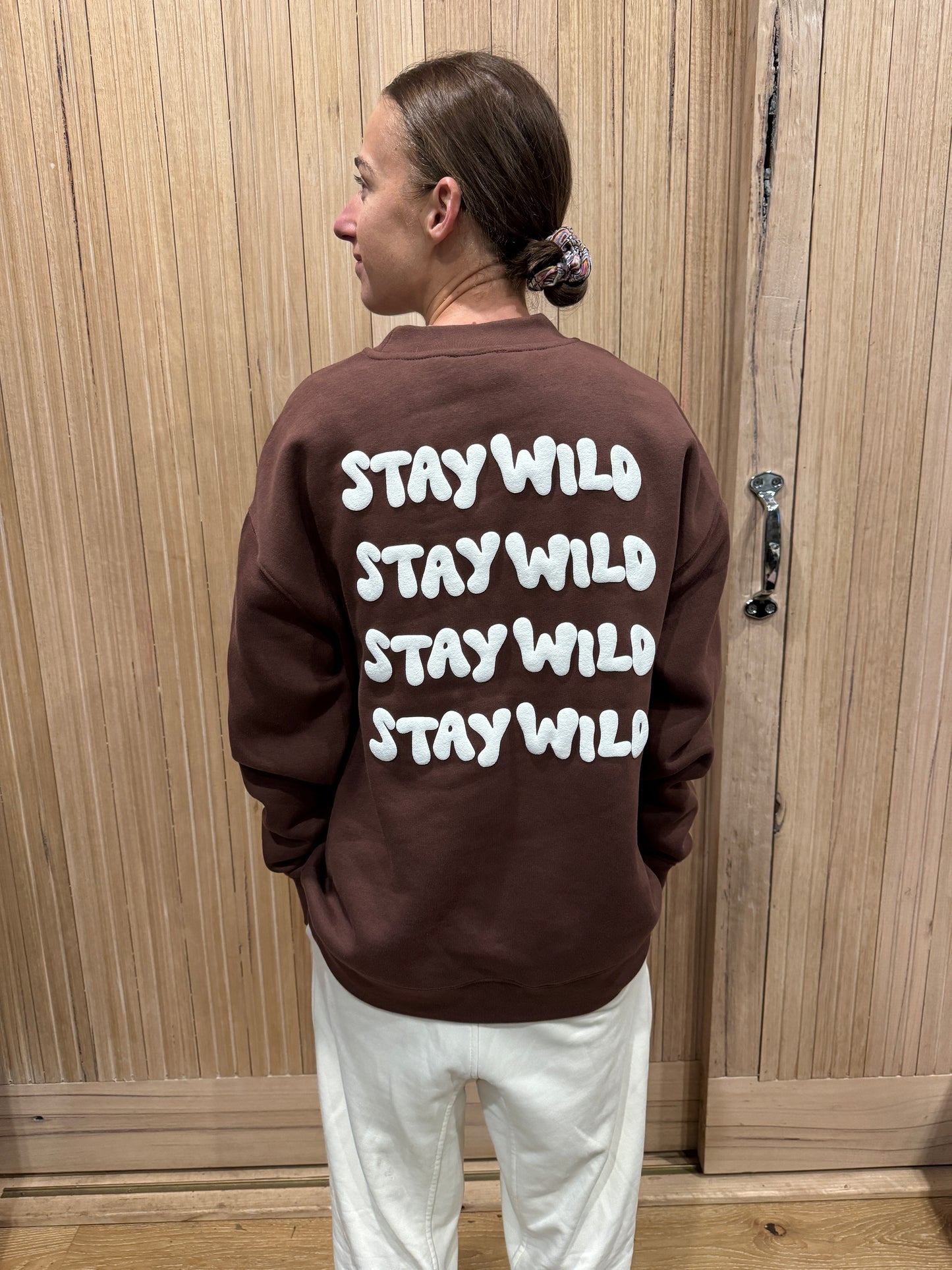 BRC x STAY WILD Universal Crew Pullover (Puff)