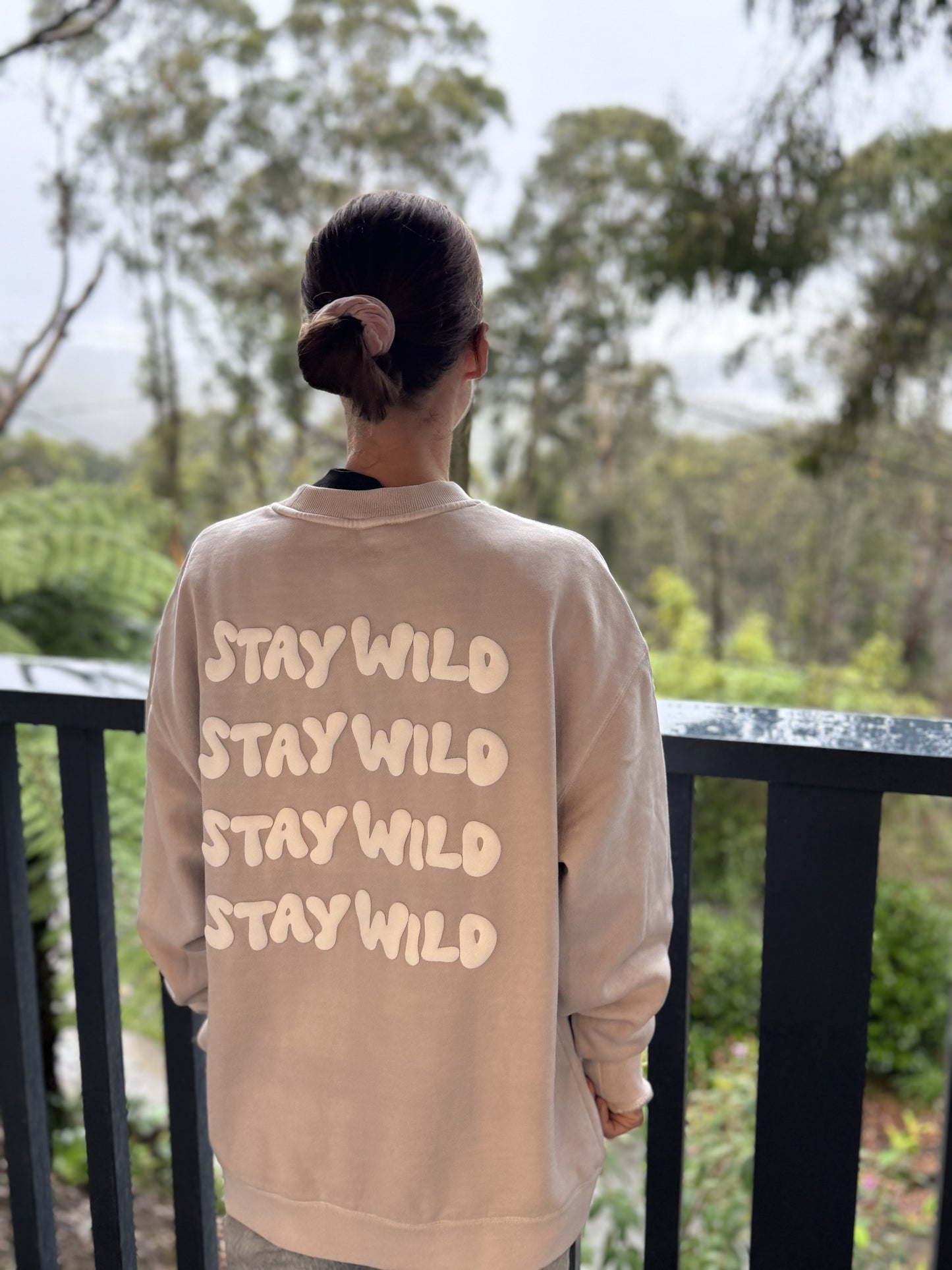 BRC x STAY WILD Universal Crew Pullover (Puff)