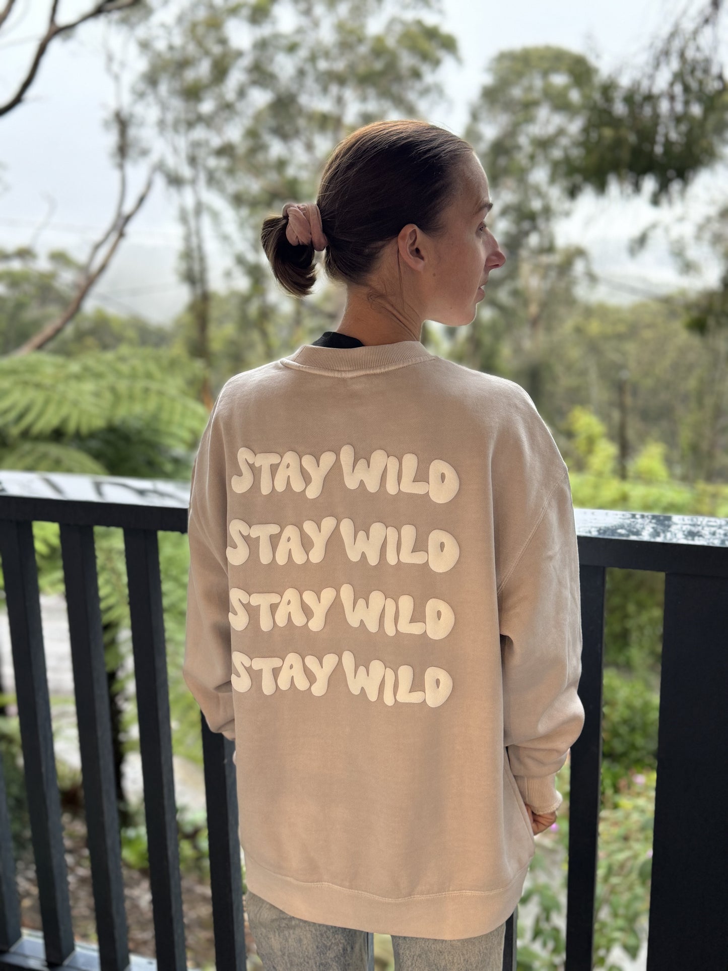 BRC x STAY WILD Universal Crew Pullover (Puff)