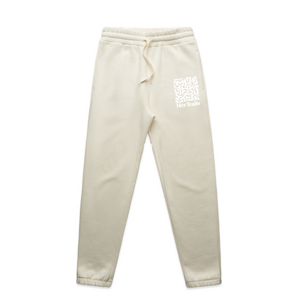 BRC Trailside Comfort Track Pants - women's & men's (Ecru)